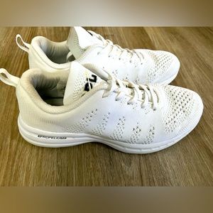 White APL TechLoom Sneaker gently used in very good shape.